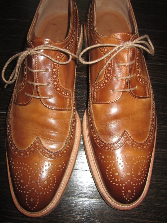 FRATELLI ROSSETTI Wing Top Leather Shoes Men\'s 9 1/2 main image 9